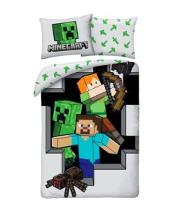 Minecraft Duvet Set Ver. 8 140 X 200 Cm / 70 X 90 Cm Halantex
