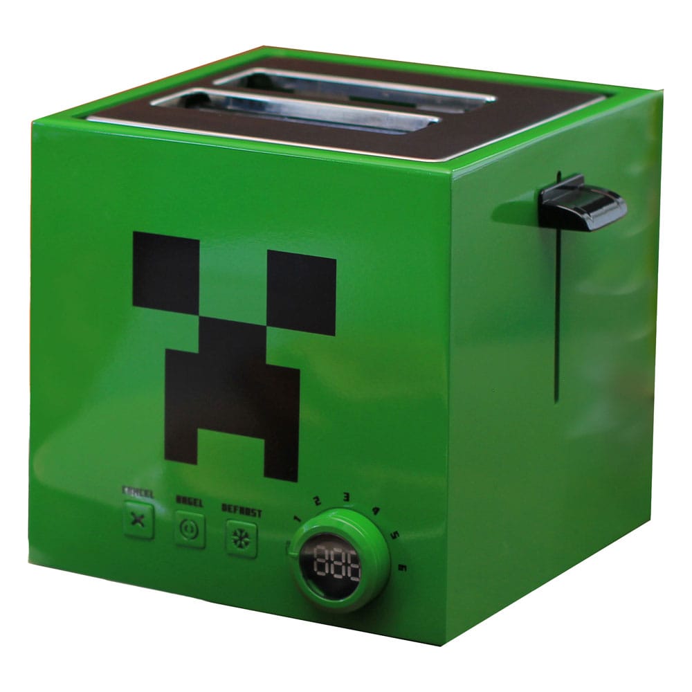 Minecraft Toaster Green Creeper Cube Ukonic