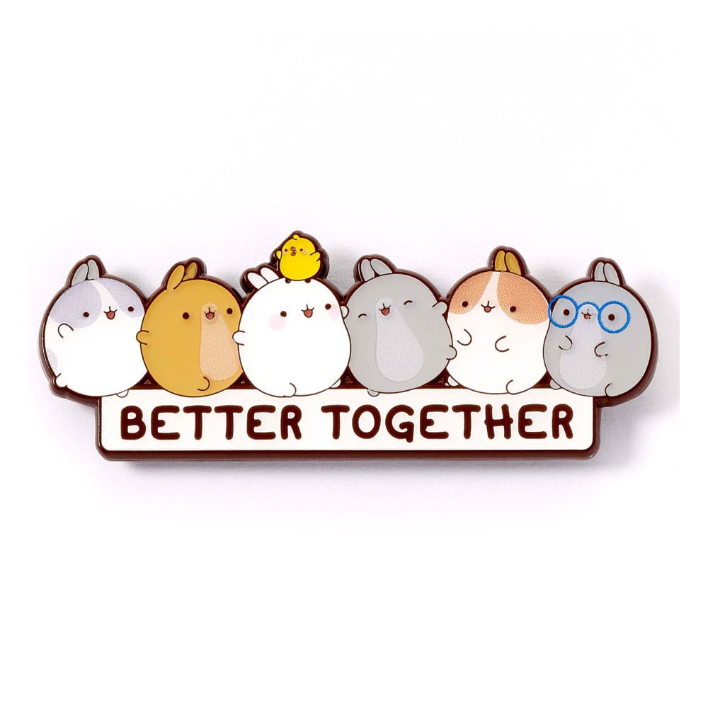 Molang Spilla Badge Better Together The Carat Shop