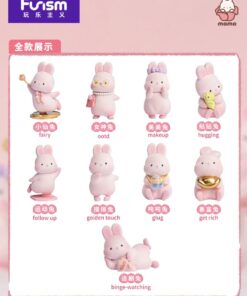 Momo Bunny Daily Series Mini Figures 9 Cm  Funism
