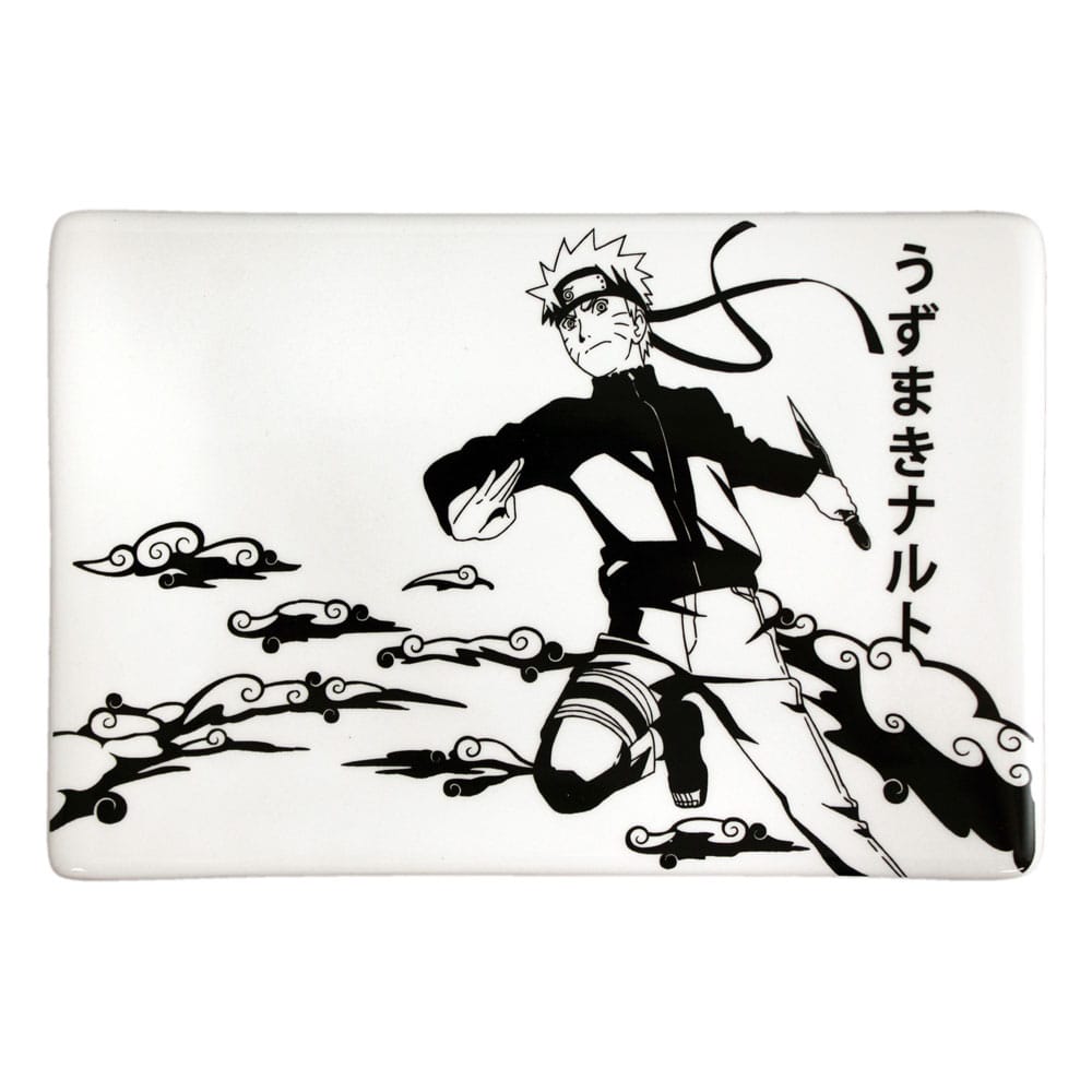 Naruto Shippuden Ceramic Sushi Set Con Bacchette Cinesi Naruto Just Funky
