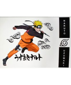 Naruto Shippuden Ceramic Sushi Set Con Bacchette Cinesi Naruto Uzumaki Just Funky