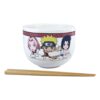 Naruto Shippuden Ramen Ciotola Con Bacchette Cinesi Team Seven 414 Ml Just Funky