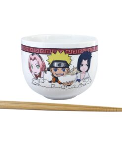 Naruto Shippuden Ramen Ciotola Con Bacchette Cinesi Team Seven 414 Ml Just Funky