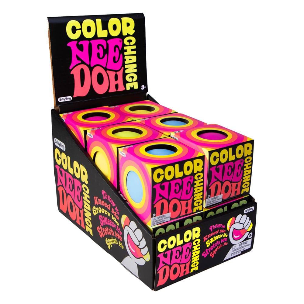 NeeDoh Squeeze Balls 6 Cm Color Changing NeeDoohs Schylling