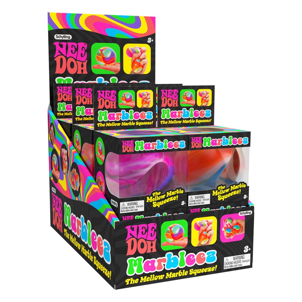 NeeDoh Squeeze Figures Marbleez Ball 7 Cm Schylling