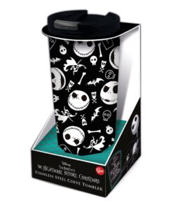 Nightmare Before Natale Acciaio Inossidabile Da Viaggio Tumbler Jack´s Face Stor