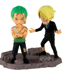 One Piece Roronoa Zoro & Sanji figure. 8cm Banpresto