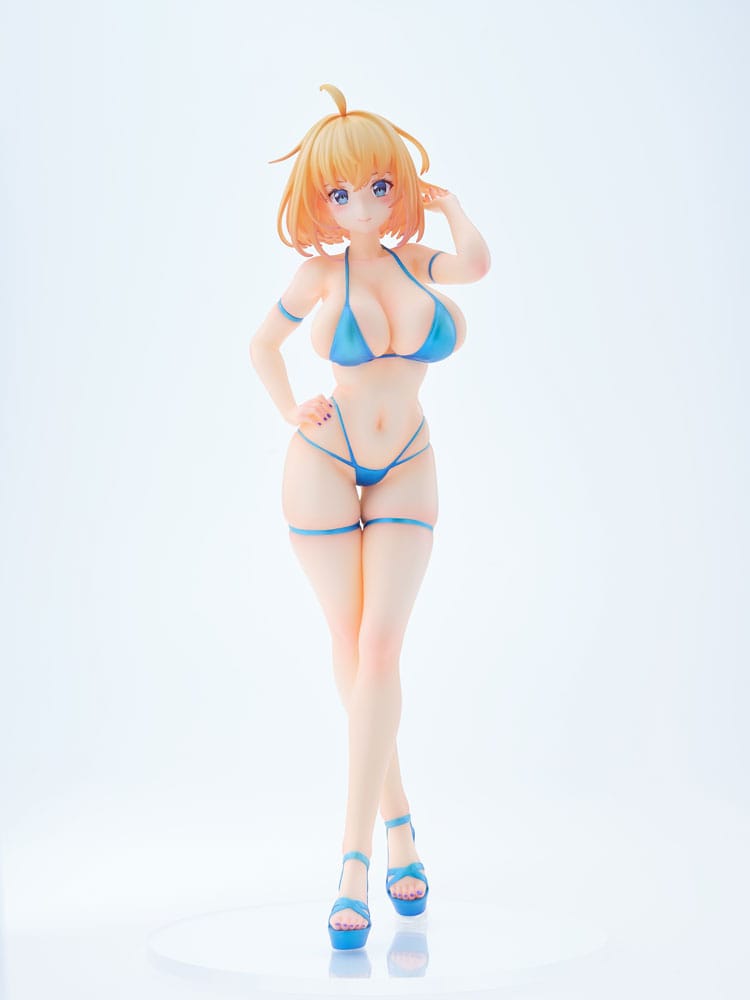 Original Character Pvc Statua 1/6 Sakura Sophia F. Shirring Bikini Ver. 27 Cm Koikoi