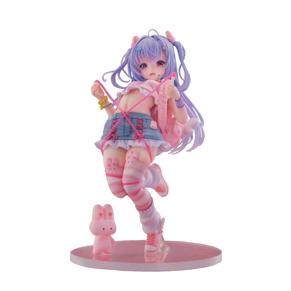 Original Character Pvc Statua 1/6 Skipping Rope Girl Miu Hazuki Illustration By Yuyuko 22 Cm Bellfine