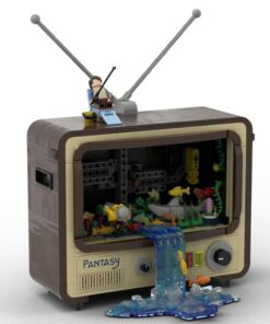Original-Retro Series Construction Set Vintage Television 19 Cm Pantasy