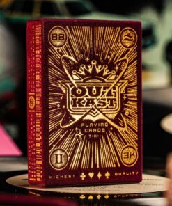 Outcast Playing Cards Red Velvet Theory11