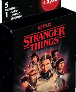 PANINI STRANGER THINGS ECOBLISTER + 1 LIMITED TV SERIES STRANGER THINGS - CARTE DA GIOCO/COLLEZIONE