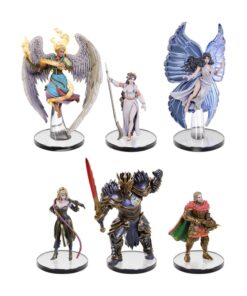 Pathfinder Battles Pre-painted Miniatures 8-pack Gods Of Lost Omens Boxed Set Wizbambino