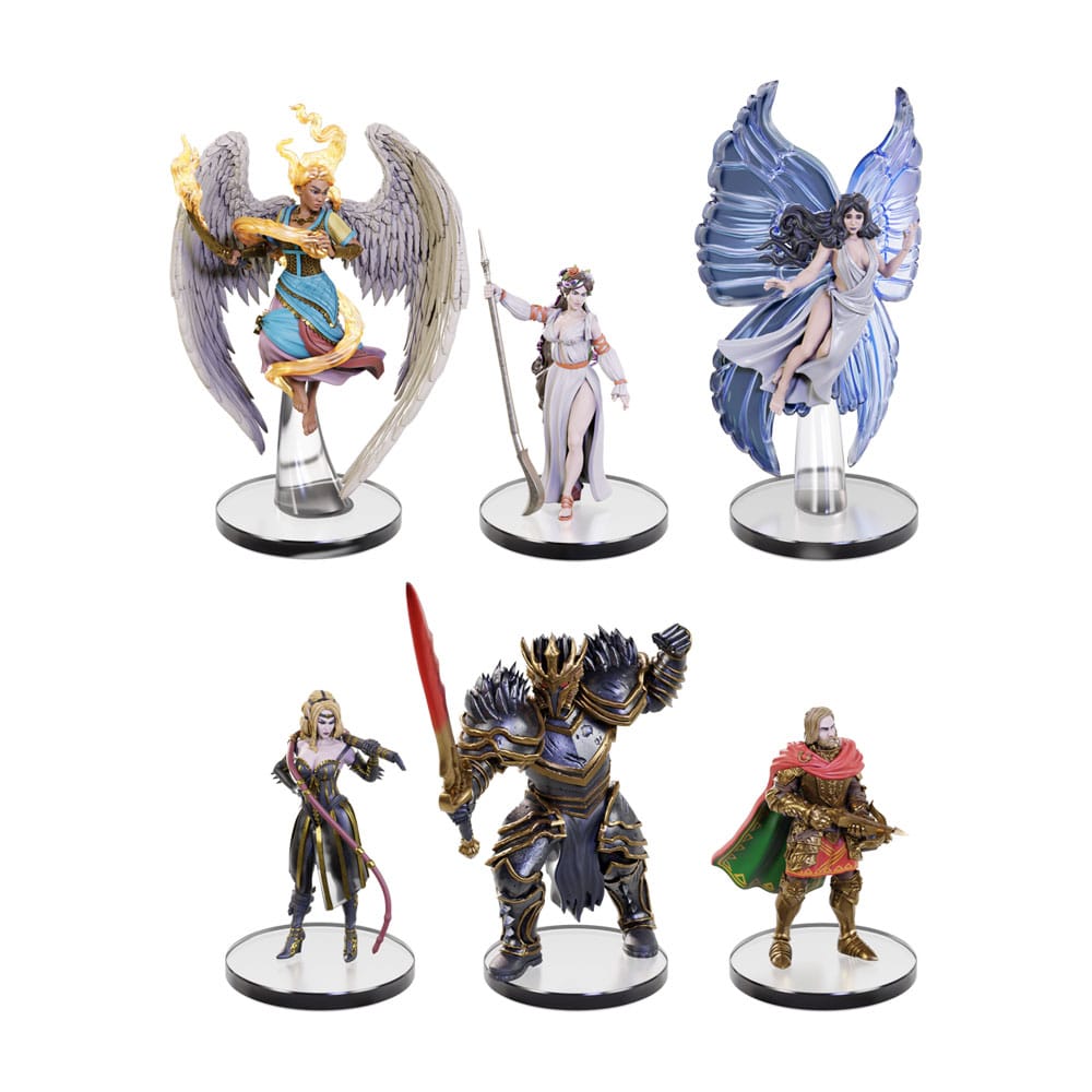Pathfinder Battles Pre-painted Miniatures 8-pack Gods Of Lost Omens Boxed Set Wizbambino