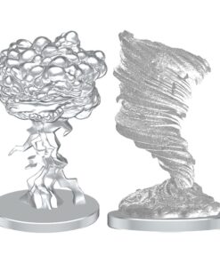 Pathfinder Deep Cuts Unpainted Miniatures Living Thunderclap & Living Whirlwind Wizbambino