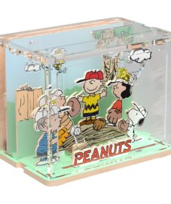 Peanuts Puremind DIY Construction Mini Scene Baseball Time Pantasy