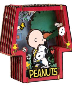 Peanuts Puremind Model Kit In Legno Theater Healing Hug Pantasy