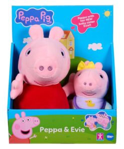 Peppa Pig Peluche Figures 2er Pack Character Options