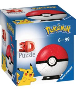 Pokémon 3d Puzzle Pokéballs: Classic (54 Pezzi) Ravensburger