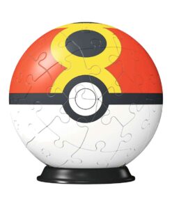 Pokémon 3d Puzzle Pokéballs: Repeat Ball (55 Pezzi) Ravensburger