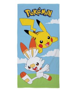 Pokémon Asciugamano Ver. 3 140 X 70 Cm Halantex