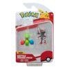 Pokémon Battle Figura Pack Mini Figura 2-Pack Pawniard e Roselia  5 Cm Jazwares
