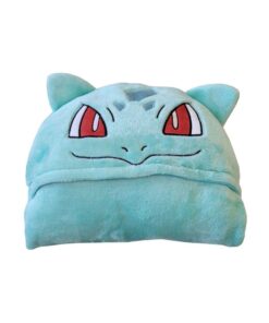 Pokémon Coral Hooded Blanket Bulbasaur 120 X 150 Cm Halantex