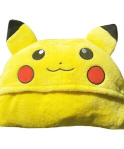 Pokémon Coral Hooded Blanket Pikachu 120 X 150 Cm Halantex