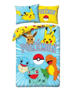 Pokémon Duvet Set Ver. 14 140 X 200 Cm / 70 X 90 Cm Halantex