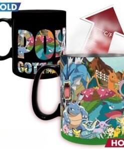 Pokemon - Tazza Heat Change - 460 Ml - "gotta Catch Em All" Carton