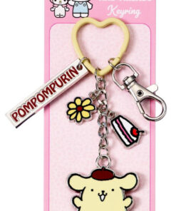 Portachiavi Hello Kitty Pompompurin Con Ciondolos Hello Kitty - Gadget