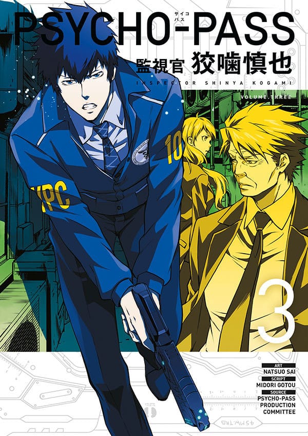 Psycho-Pass: Inspector Shinya Kogami Manga Volume 3 Lake Book