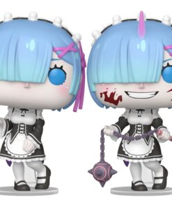 Re:zero Pop! Animation Vinile Figura Rem W/ch 9 Cm  Funko