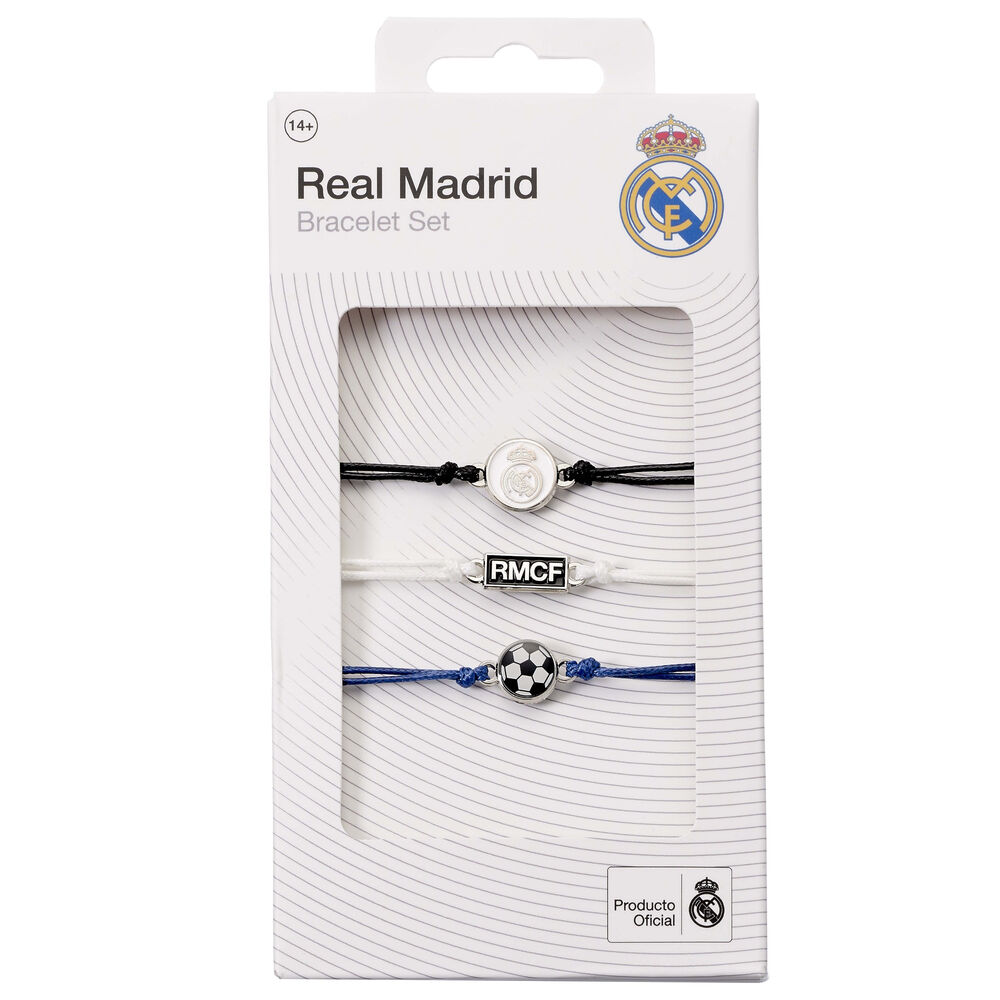 Real Madrid Friendship Set 3 bracelets The Carat Shop
