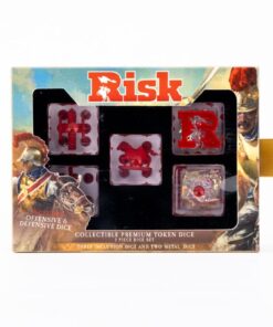 Risk Dice Set Token Offense & Defense FanRoll