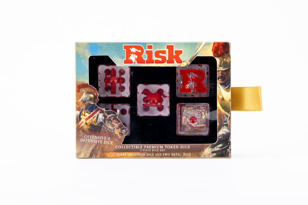 Risk Dice Set Token Offense & Defense FanRoll