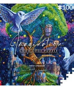 Roch Urbaniak Imagination Puzzle Owl Island / Wyspa Sów (1000 Pezzi) Good Loot