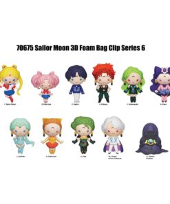 Sailor Moon 3d Pvc Bag Clips Series 6  Con Figura Int.