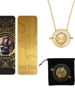 Set Giratempo di Hermione e Segnalibro in Metallo - Harry Potter