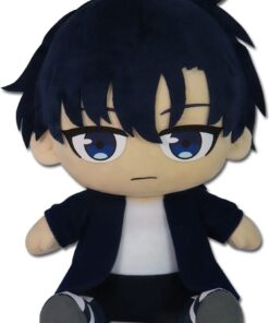 Solo Leveling Peluche Figura Sung Jinwoo Siting -2 30 Cm Gee