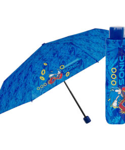 Sonic The Hedgehog Manual Folding Ombrello 50cm Perletti