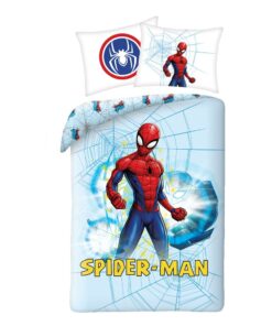 Spider-Man Duvet Set Spider-Man Fight Stance 140 X 200 Cm / 70 X 90 Cm Halantex