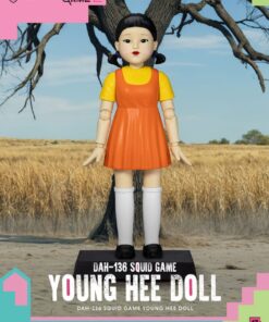 Squid Game Action Figura Con Suono Young Hee Bambola 30 Cm Beast Kingdom Toys