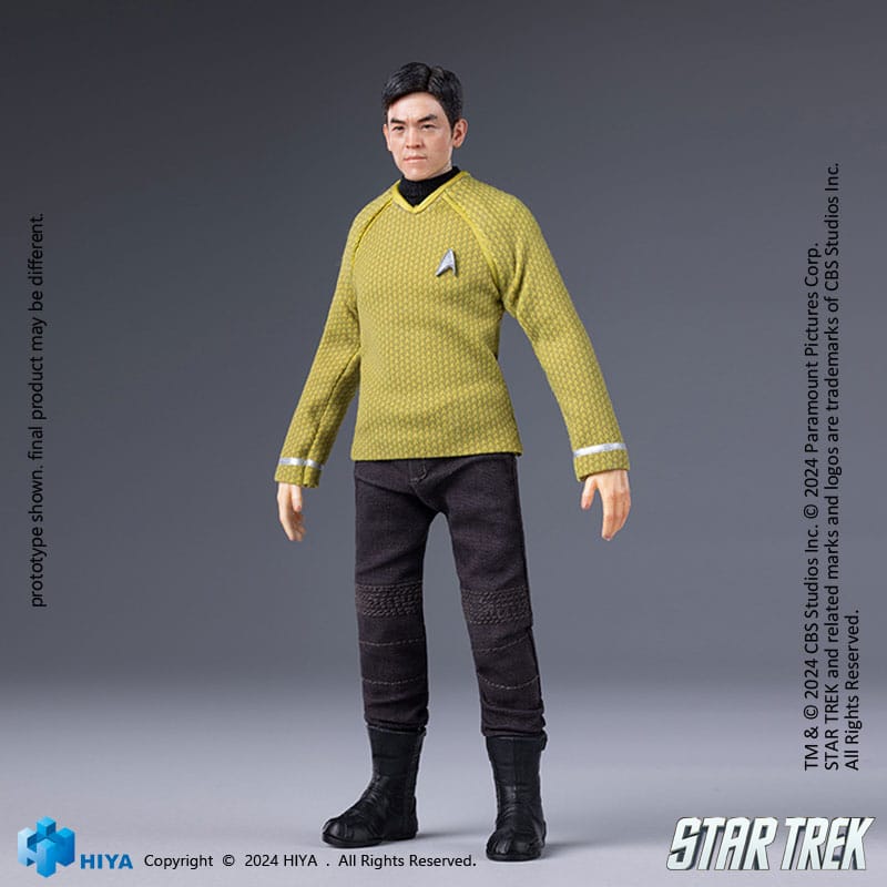 Star Trek 2009 Exquisite Super Series Actionfigur 1/12 Sulu 16 Cm Hiya Toys