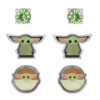 Star Wars Baby Yoda Set 3 Pairs Of Orecchini Peers Hardy