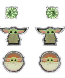 Star Wars Baby Yoda Set 3 Pairs Of Orecchini Peers Hardy