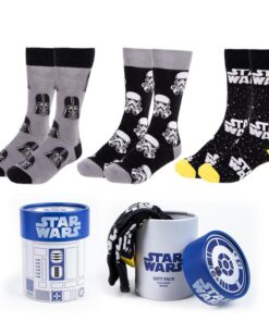 Star Wars Pack 3 Assortiti Calzini Adulto Cerdà