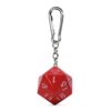Stranger Things 3d Rubber Portachiavi D20 6 Cm Pyramid International