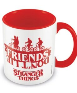 Stranger Things Coloured Inner Tazza Friends Don't Lie Pyramid International